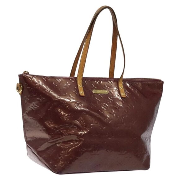 LOUIS VUITTON Monogram Vernis Bellevue GM Tote Bag Violet M93588 LV Auth 119127 - Picture 1 of 16